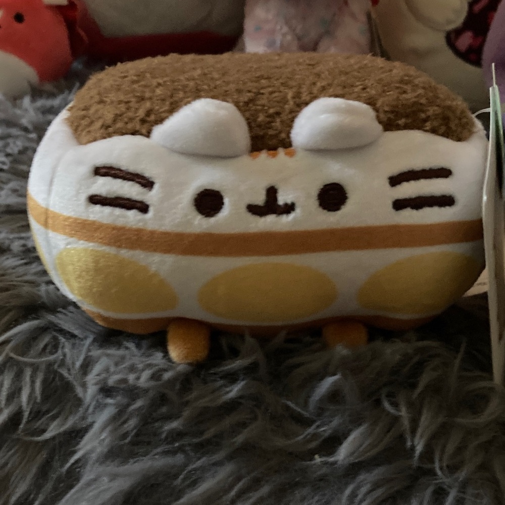 Pusheen Brown and White Stuffed Animal